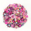 10/20/30pcs Random Mixed Pink Series Shoe Charms, Pink Shoe Decorations Set - PVC Shoe Accessories, Creative Streetwear Style Shoe Clips, Detachable Perfect DIY Decor - Ideal Christmas And Birthday Gift